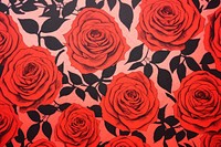 Silkscreen rose pattern backgrounds flower petal.