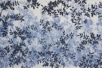 Silkscreen plumbago caerulea pattern backgrounds textured abstract.