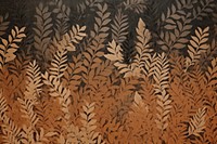 Oak leaves repeated pattern backgrounds textured brown.