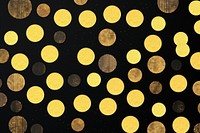 Silkscreen gold coins pattern backgrounds abstract textured.