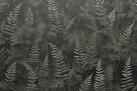 Silkscreen fern pattern backgrounds textured nature.