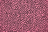 Silkscreen pink heart pattern backgrounds textured abstract.