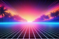 Retrowave nature backgrounds abstract light.