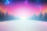Retrowave snow winter backgrounds abstract nature.