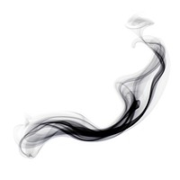 Smoke abstract black white background.