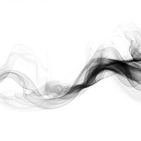 Abstract smoke of coil backgrounds white black.