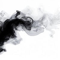 Abstract smoke of coral backgrounds black monochrome.