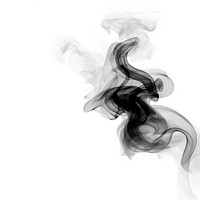 Abstract smoke of burning backgrounds white black.