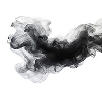 Abstract smoke of storm supercell backgrounds black white.