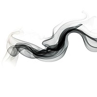 Abstract smoke of papyrus backgrounds white background creativity.