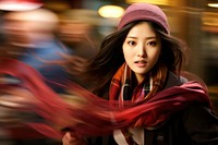 Beautiful Korean girl photography portrait motion.