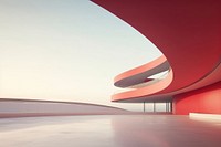 Abstract background architecture red absence.