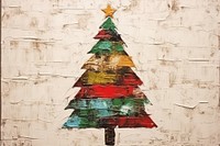 Christmas tree art backgrounds celebration.