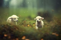Sheep outdoors animal mammal.