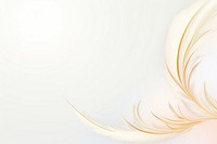 Painting of gold feather border backgrounds pattern accessories.
