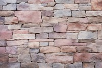 Old pastel stone wall architecture backgrounds rock.