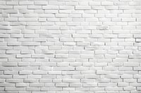 White brick wall texture architecture backgrounds repetition.
