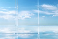 Glass texture wall sky backgrounds outdoors.