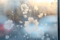 Flower doodle silhouette backgrounds pattern nature.