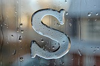 S alphabet doodle silhouette backgrounds window number.