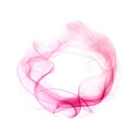 Abstract smoke of ring backgrounds shape pink.