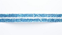 Line pattern adhesive strip glitter jewelry blue.