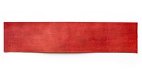 Madras adhesive strip red white background rectangle.