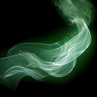 Abstract smoke of tree backgrounds green accessories.