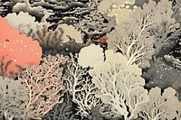 Coral reefs art backgrounds outdoors.