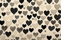 Hearts repeated pattern backgrounds repetition wallpaper.