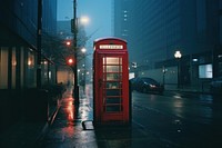 Telephone booth vehicle car transportation.