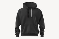 Men's black hoodie