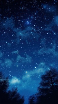 Night sky outdoors nature constellation.