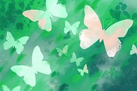 Abstract memphis butterfly illustration green backgrounds outdoors.