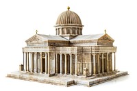 Byzantine architecture building temple.