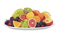 Fruit platter fruit grapefruit berry.
