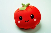 Fabric cute cartoon tomato toy fruit plant.