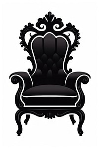 Illustration of silhouette furniture armchair architecture armrest.