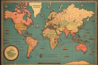 Vintage Maps World Posters map backgrounds world.