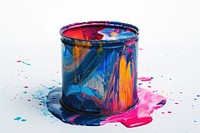Paint can paint paintbrush creativity.
