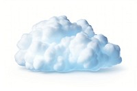 Photo of cloud computing nature white sky.
