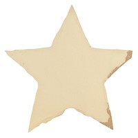 Star shape ripped paper backgrounds white background simplicity.