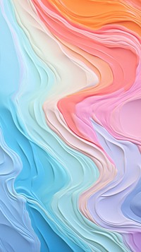 Pastel rainbow paint with some paint on it abstract graphics pattern.