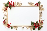 Blank christmas pattern frame white background celebration.