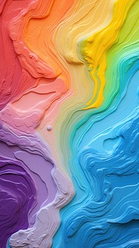 Rainbow paint with some paint on it abstract backgrounds creativity.