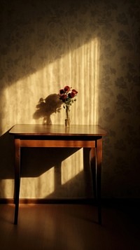 Table decoration furniture shadow.
