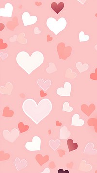 Pattern heart pink backgrounds.