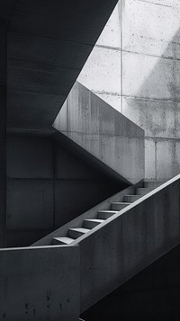 Architecture staircase wall monochrome.