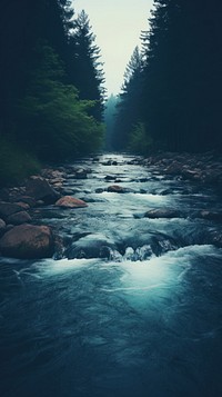 Nature river landscape outdoors.