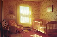Baby room furniture nursery chair.